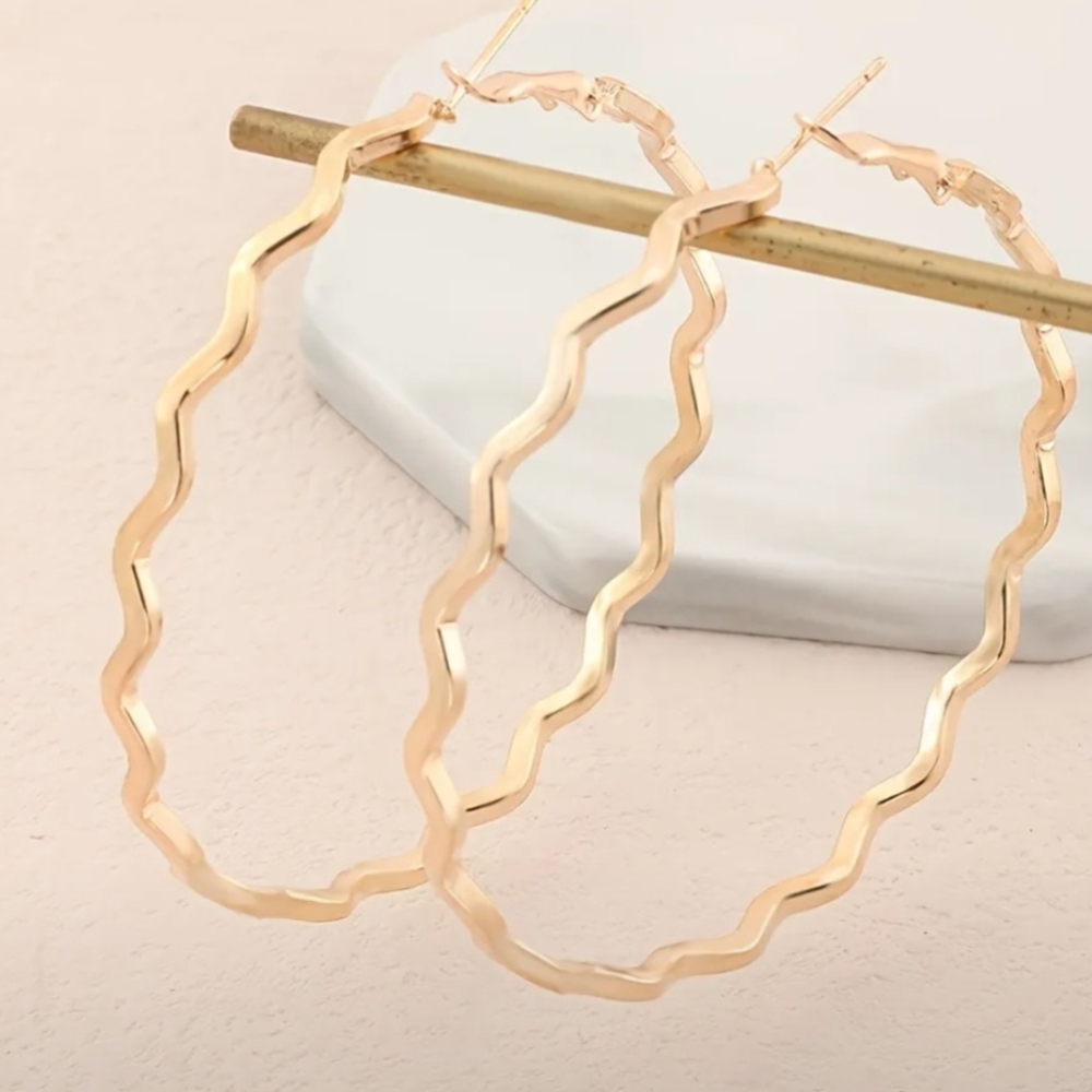 COPY - Gold Hoop Earrings